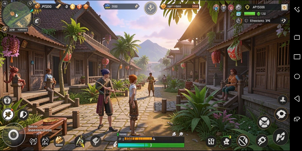 Tampilan gameplay API5000 yang menggambarkan kreativitas tanpa batas.