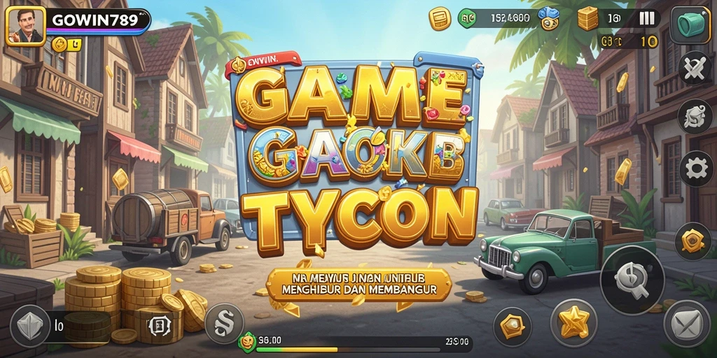Screenshot GOWIN789 yang menampilkan gameplay Tycoon yang seru dan menarik.
