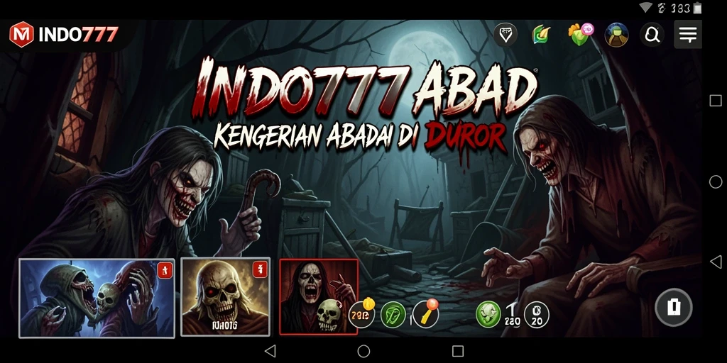 Gameplay menegangkan di dalam kegelapan yang mencekam.