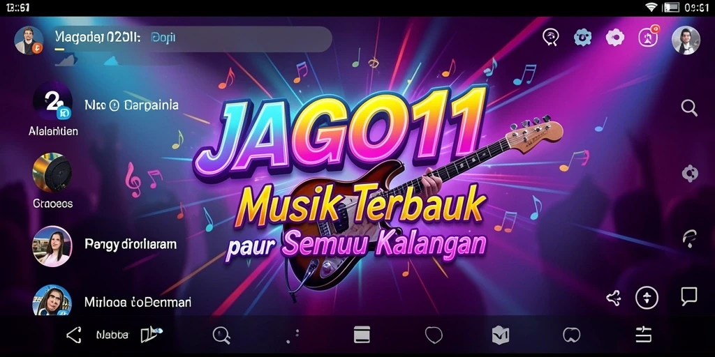 Screenshot utama JAGO11 menampilkan gameplay yang seru dan interaktif.