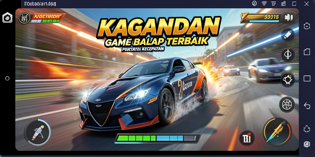 Tampilan gameplay KAGANDAN yang mendebarkan dan menantang.
