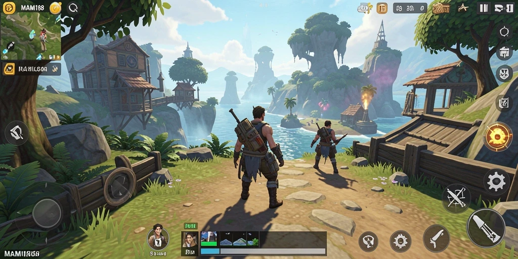 Gameplay MAMI188 di dunia terbuka yang memukau dan dinamis.